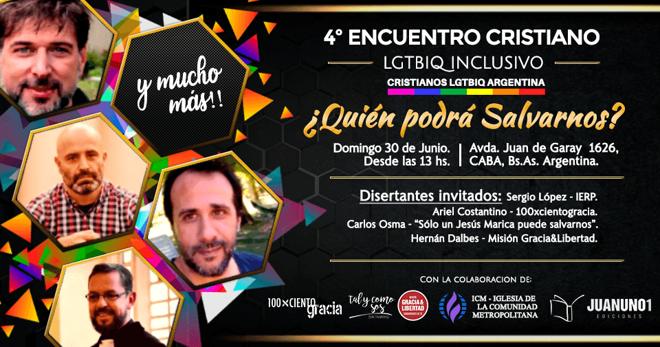 4º Encuentro Cristiano LGTBIQ Inclusivo Argentina 2019